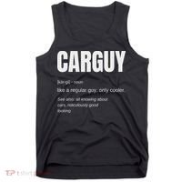 Funny Car Guy Gift Carguy Definition Tank Top thumb 0