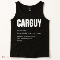 Funny Car Guy Gift Carguy Definition Tank Top thumb 2