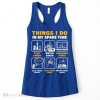 Funny Chess Gift For Players Things I Do In My Spare Time Women's Tank Top thumb 0