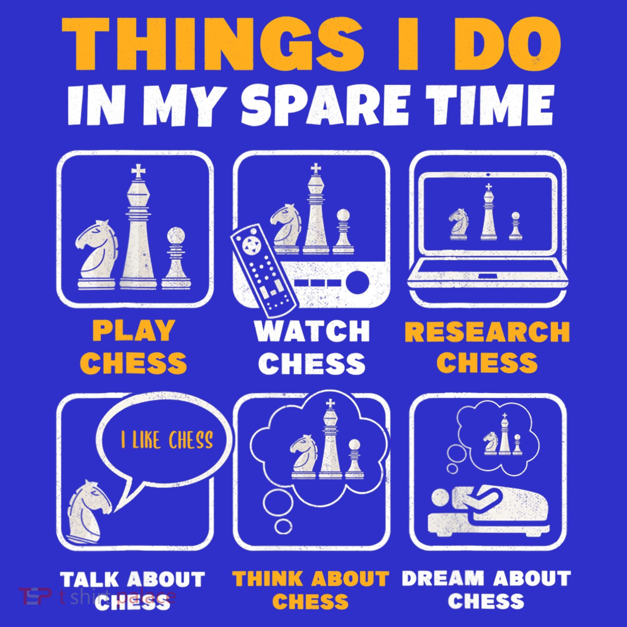 Funny Chess Gift For Players Things I Do In My Spare Time Baby Bodysuit
