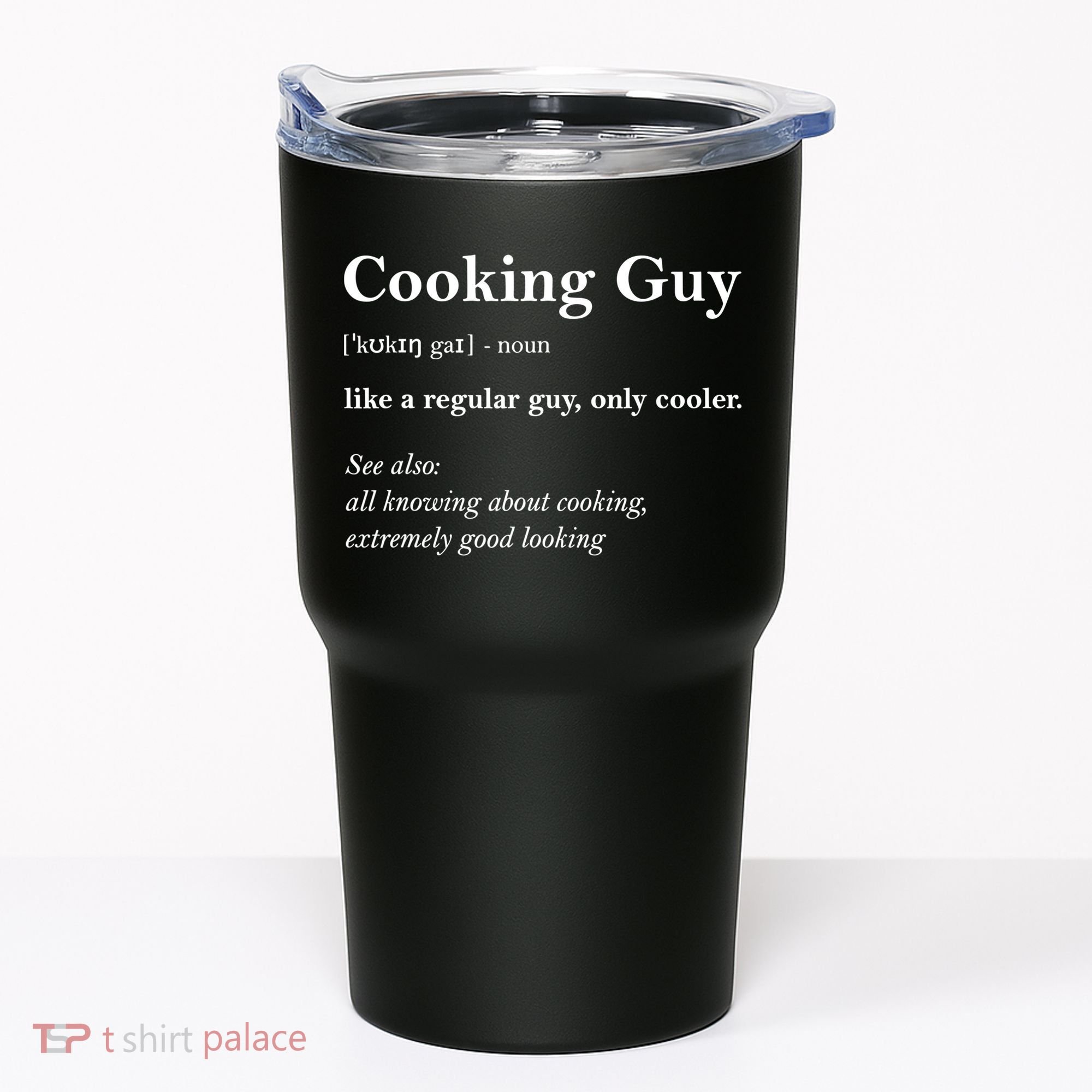 Funny Cooking Guy Definition Gift For Cook Lovers Tumbler