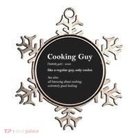 Funny Cooking Guy Definition Gift For Cook Lovers Ornament thumb 0