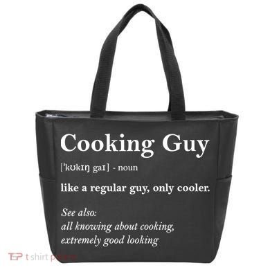 Funny Cooking Guy Definition Gift For Cook Lovers Tote Bag