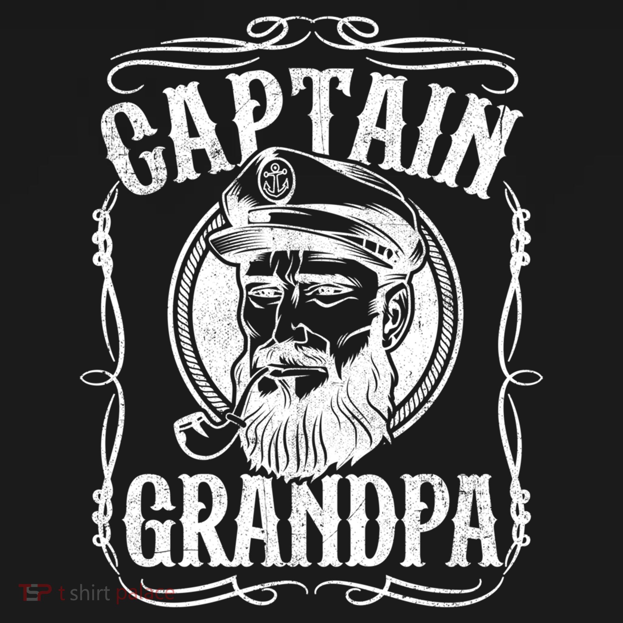 Funny Captain Grandpa Boat Sailing Sailor Fathers Day Gift Cool Gift Ornament