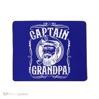 Funny Captain Grandpa Boat Sailing Sailor Fathers Day Gift Cool Gift Mousepad thumb 0
