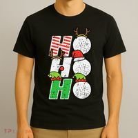 Funny Christmas Golfing Sports Golfer Gift T-Shirt thumb 3
