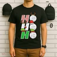 Funny Christmas Golfing Sports Golfer Gift T-Shirt thumb 6