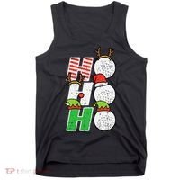 Funny Christmas Golfing Sports Golfer Gift Tank Top thumb 0