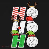 Funny Christmas Golfing Sports Golfer Gift Kids Hoodie thumb 5