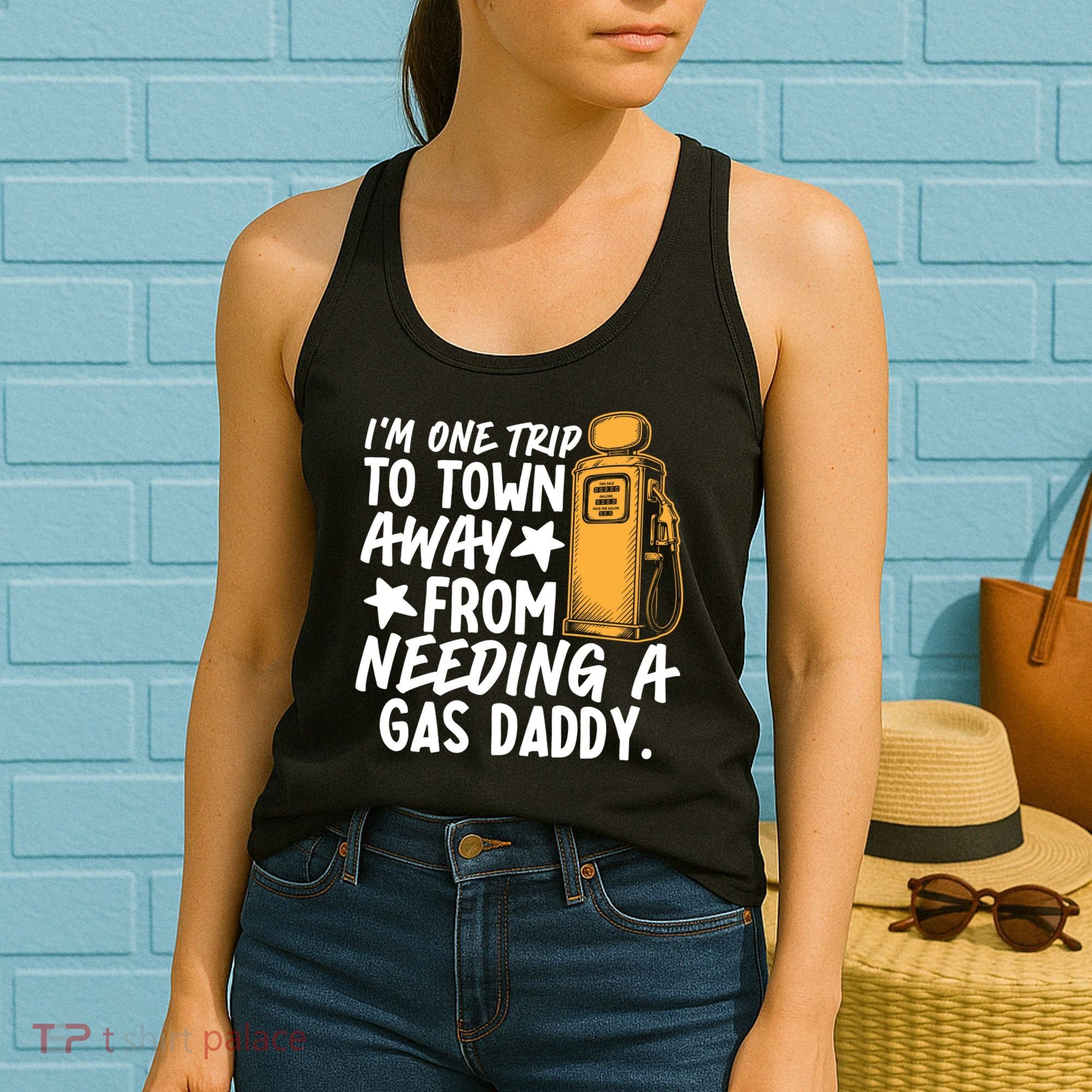 Funny Country Gas Daddy Southern Humor Women's Tank Top