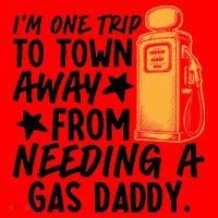 Funny Country Gas Daddy Southern Humor Santa Hat thumb 1