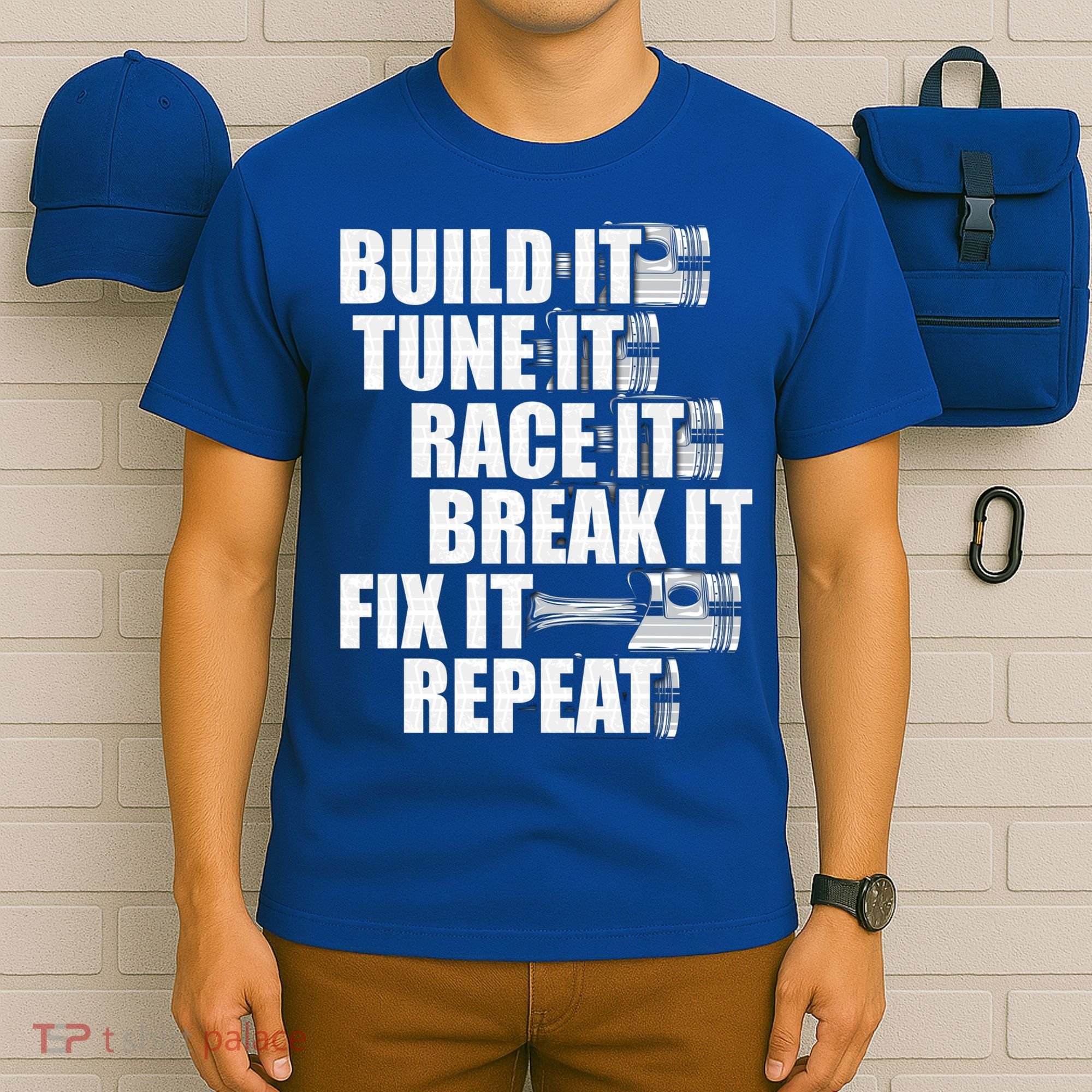 Funny Car Gift For Men Car Guy Christmas Cool Gift T-Shirt