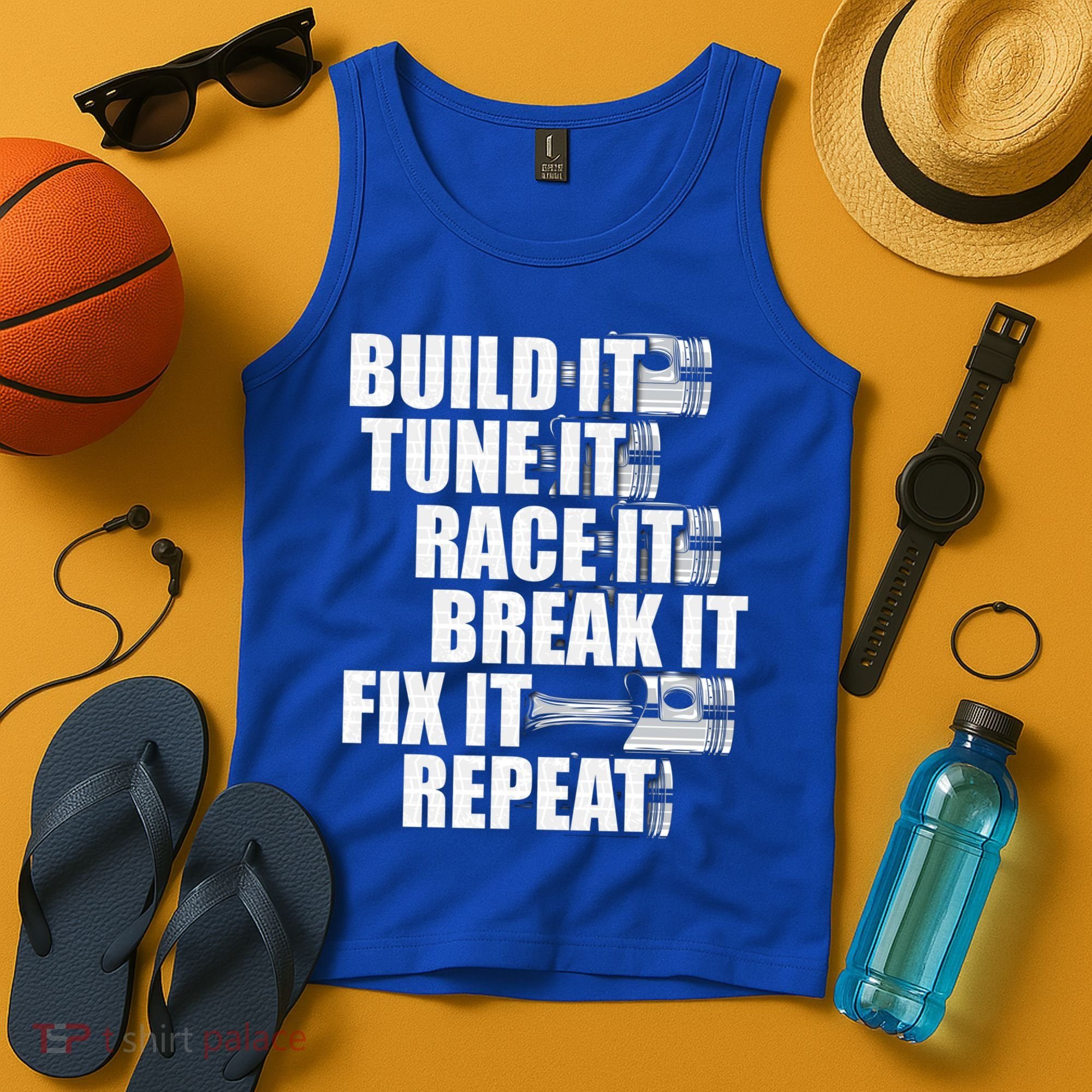 Funny Car Gift For Men Car Guy Christmas Cool Gift Tank Top