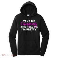 Funny Camping Gift Women Sarcastic Pink Hiking Gift Women's Hoodie thumb 0