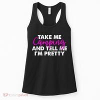 Funny Camping Gift Women Sarcastic Pink Hiking Gift Women's Tank Top thumb 0