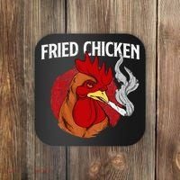 Fried Chicken Gangster Chickens Farm Owner Farmyard Farmer Coaster thumb 0