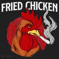 Fried Chicken Gangster Chickens Farm Owner Farmyard Farmer Hat thumb 2