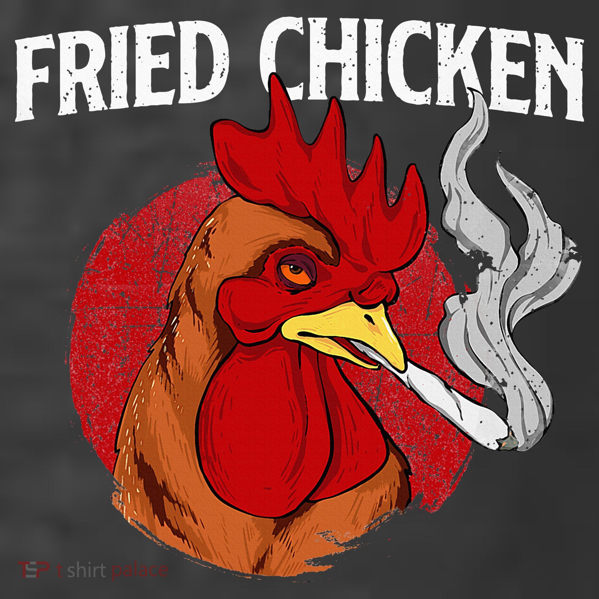 Fried Chicken Gangster Chickens Farm Owner Farmyard Farmer T-Shirt