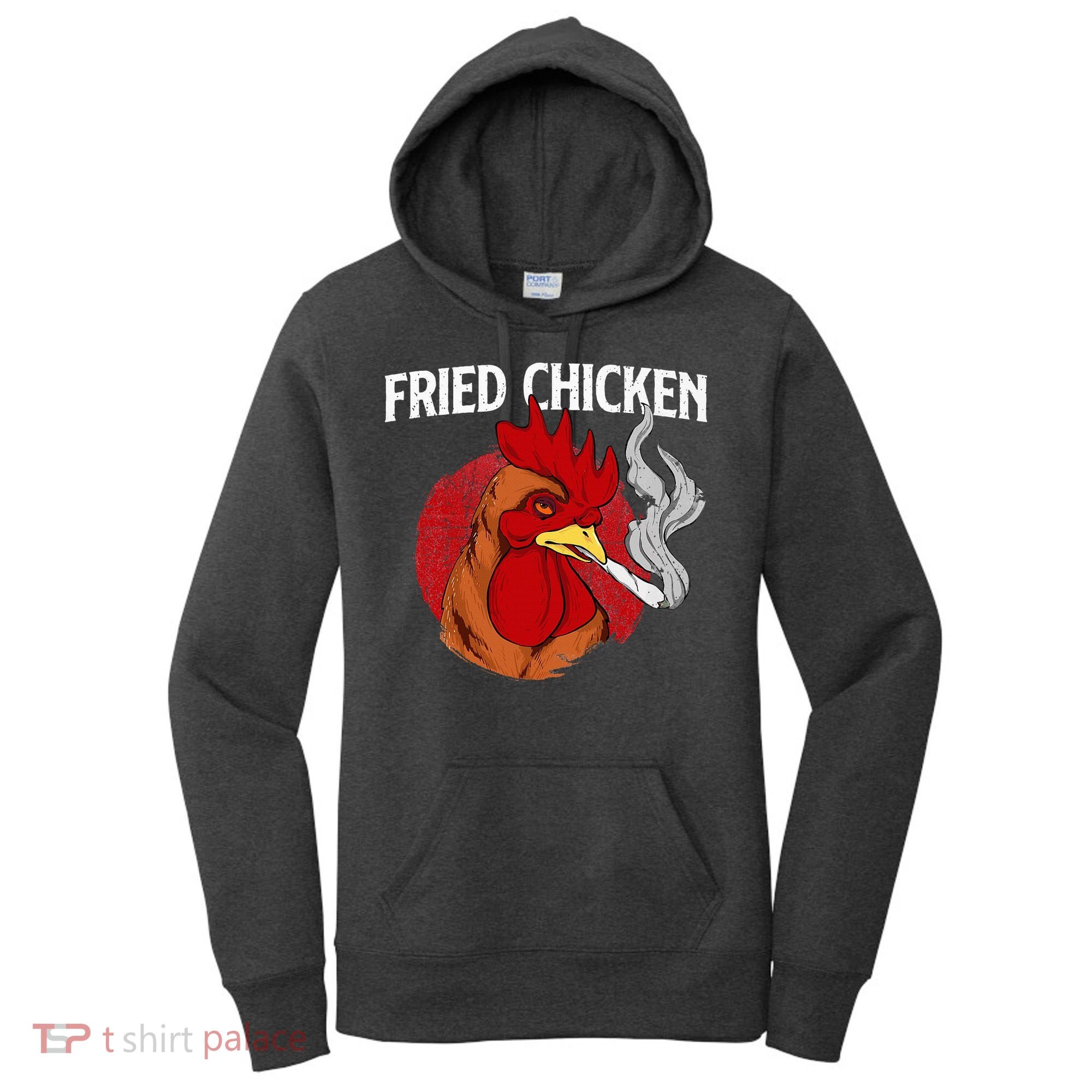 Fried Chicken Gangster Chickens Farm Owner Farmyard Farmer Women's Hoodie