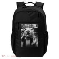 Funny Capybara Gifts Cool Capybara Selfie Backpack thumb 0