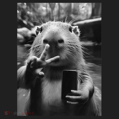 Funny Capybara Gifts Cool Capybara Selfie Hat