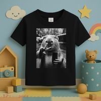 Funny Capybara Gifts Cool Capybara Selfie Toddler T-Shirt thumb 3