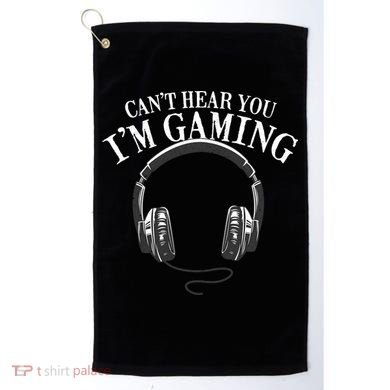 Funny Computer Gaming Gamer Video Game Gift Golf Towel