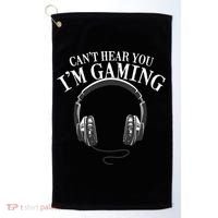 Funny Computer Gaming Gamer Video Game Gift Golf Towel thumb 0