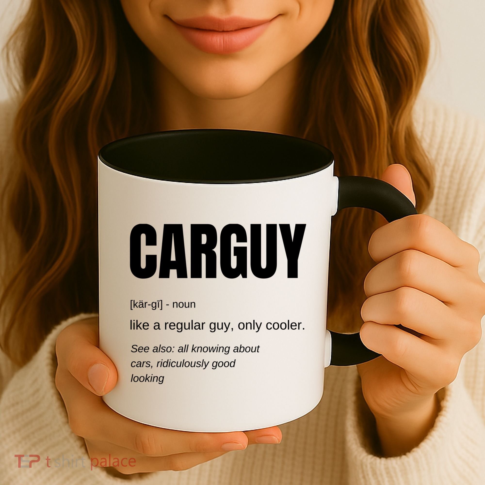 Funny Car Guy Gift Cool Gift Carguy Definition Great Gift Coffee Mug