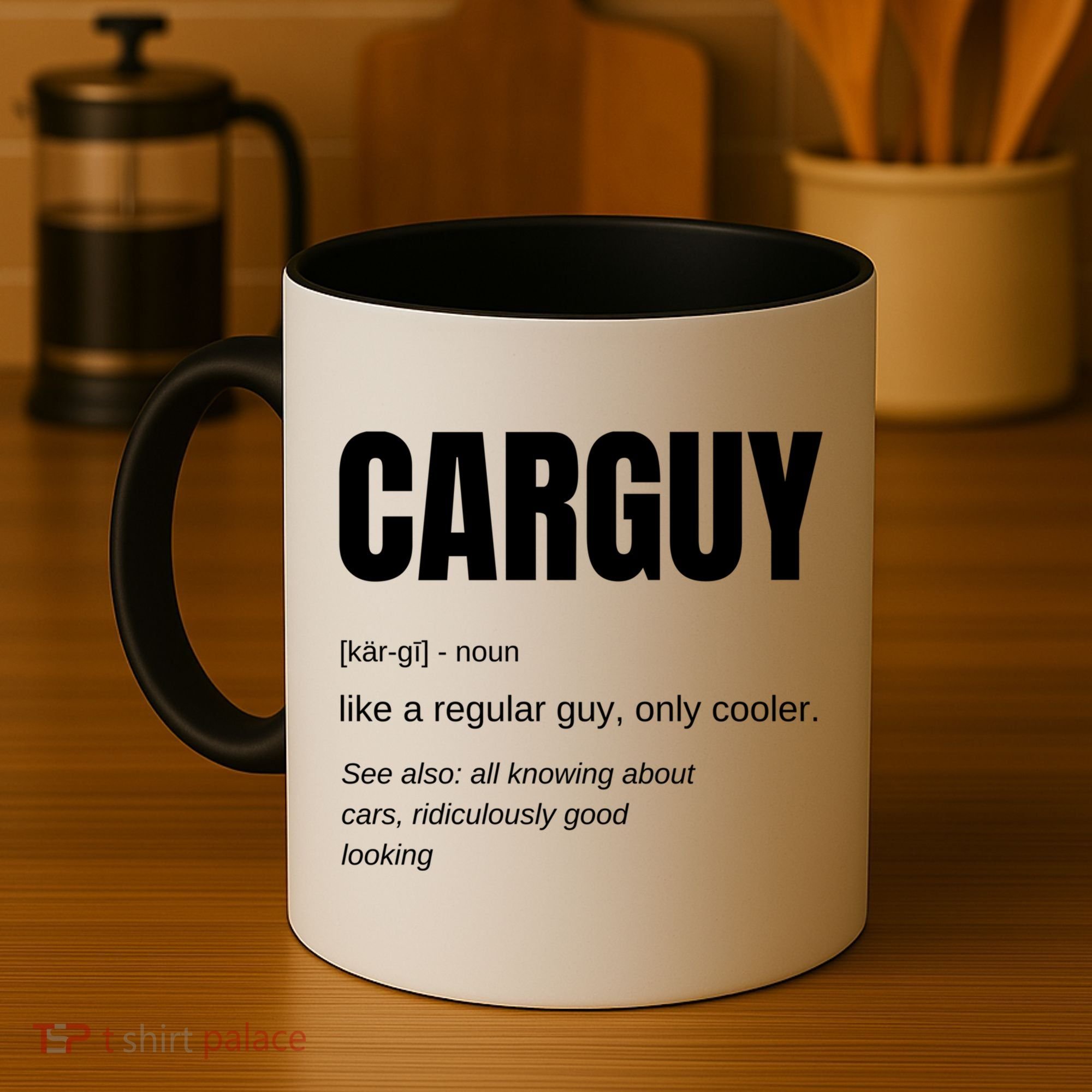 Funny Car Guy Gift Cool Gift Carguy Definition Great Gift Coffee Mug