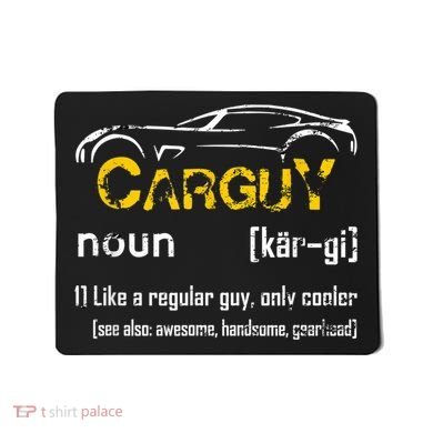 Funny Car Guy Vintage Car Guy Definition Mechanic Mousepad