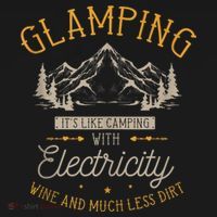 Funny Camper Glamping Nature Drinking Hoodie thumb 2