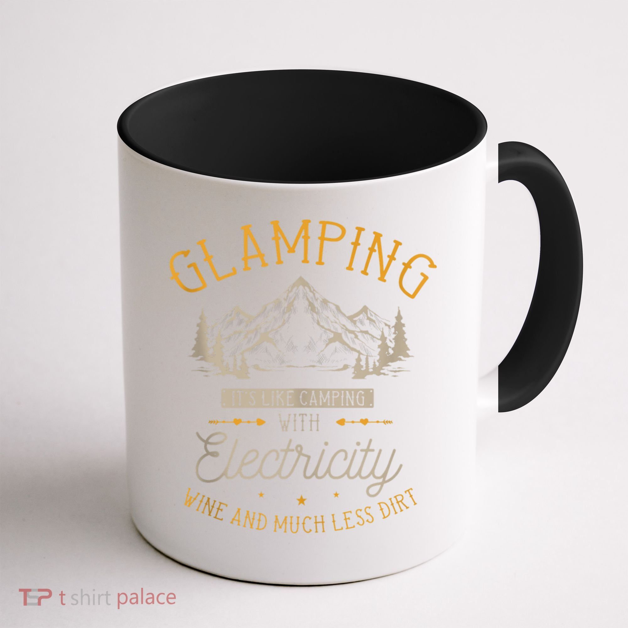 Funny Camper Glamping Nature Drinking Coffee Mug