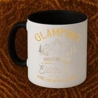 Funny Camper Glamping Nature Drinking Coffee Mug thumb 2