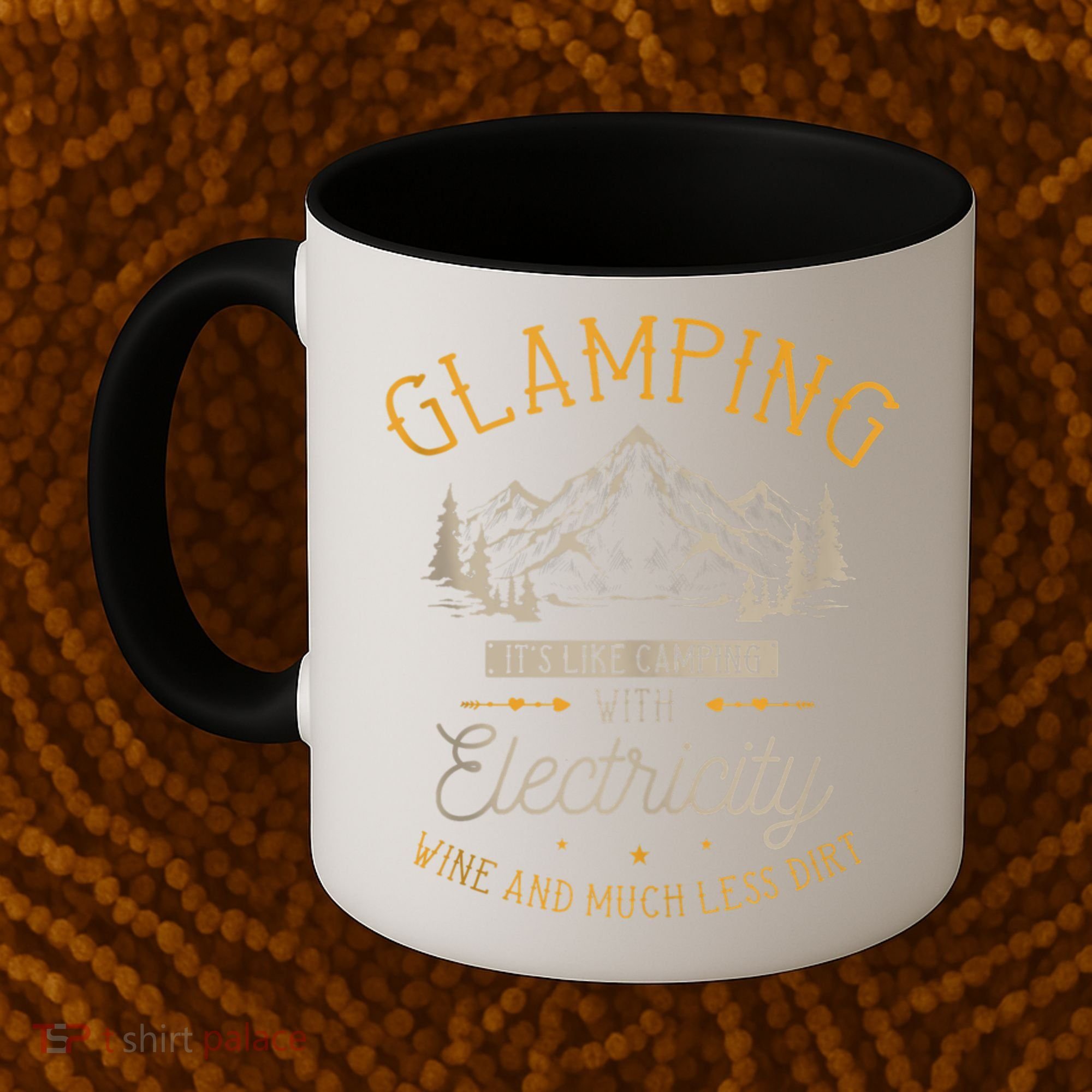 Funny Camper Glamping Nature Drinking Coffee Mug
