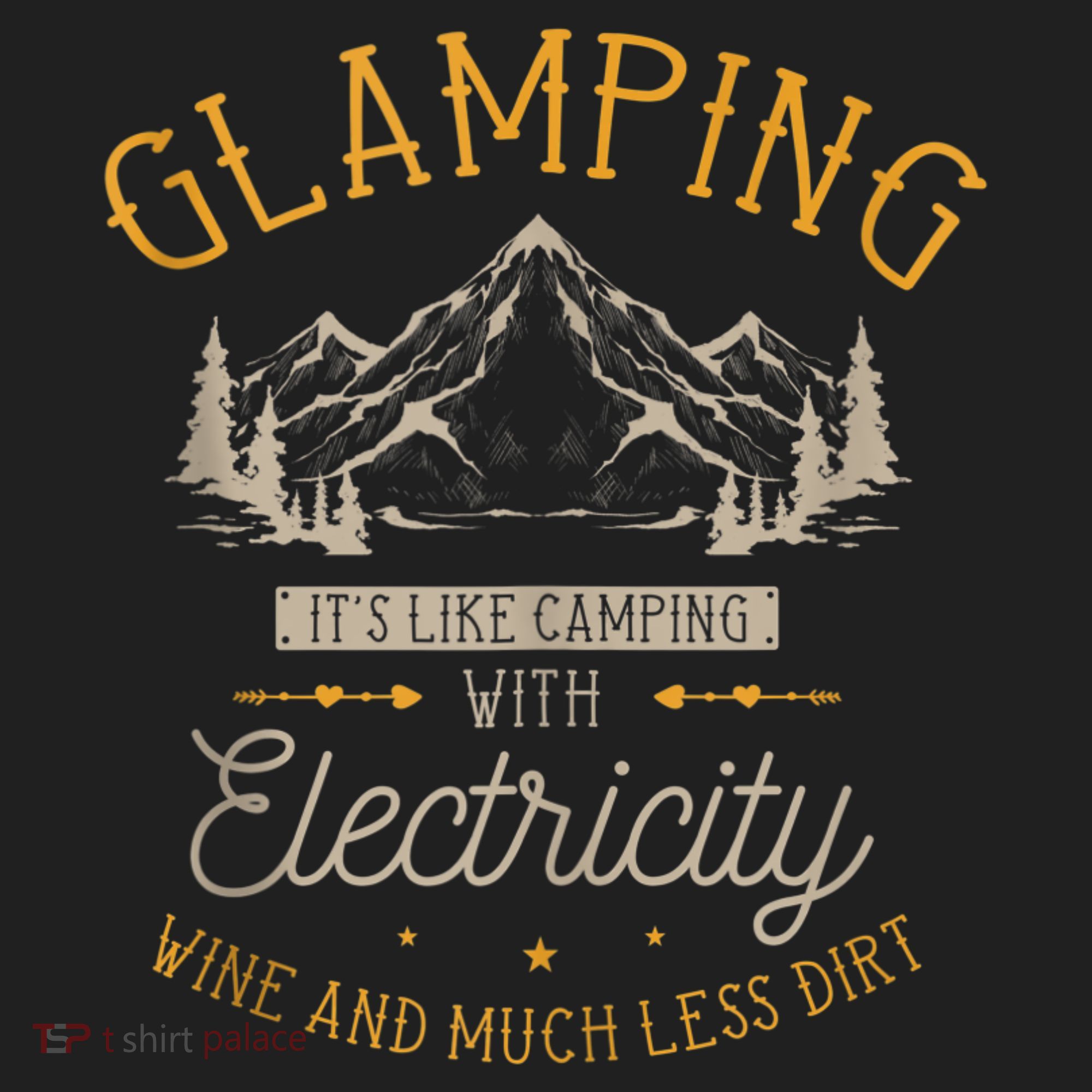 Funny Camper Glamping Nature Drinking Tumbler