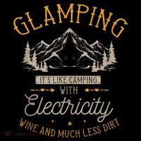 Funny Camper Glamping Nature Drinking Women's T-Shirt thumb 6