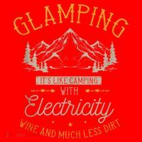Funny Camper Glamping Nature Drinking Santa Hat thumb 1