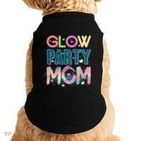 Funny Cute Glow Party Mom Doggie Tank thumb 0
