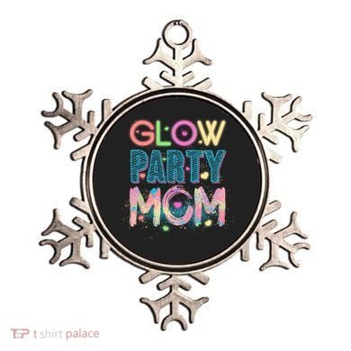 Funny Cute Glow Party Mom Ornament