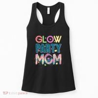 Funny Cute Glow Party Mom Women's Tank Top thumb 0