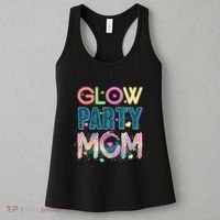 Funny Cute Glow Party Mom Women's Tank Top thumb 3