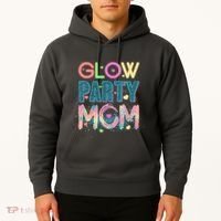 Funny Cute Glow Party Mom Hoodie thumb 2