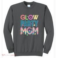 Funny Cute Glow Party Mom Sweatshirt thumb 0