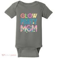 Funny Cute Glow Party Mom Baby Bodysuit thumb 0