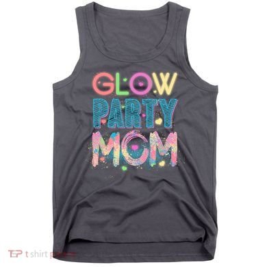 Funny Cute Glow Party Mom Tank Top
