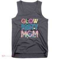 Funny Cute Glow Party Mom Tank Top thumb 0