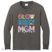 Funny Cute Glow Party Mom Kids Long Sleeve Shirt thumb 0