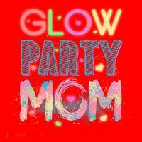 Funny Cute Glow Party Mom Santa Hat thumb 1