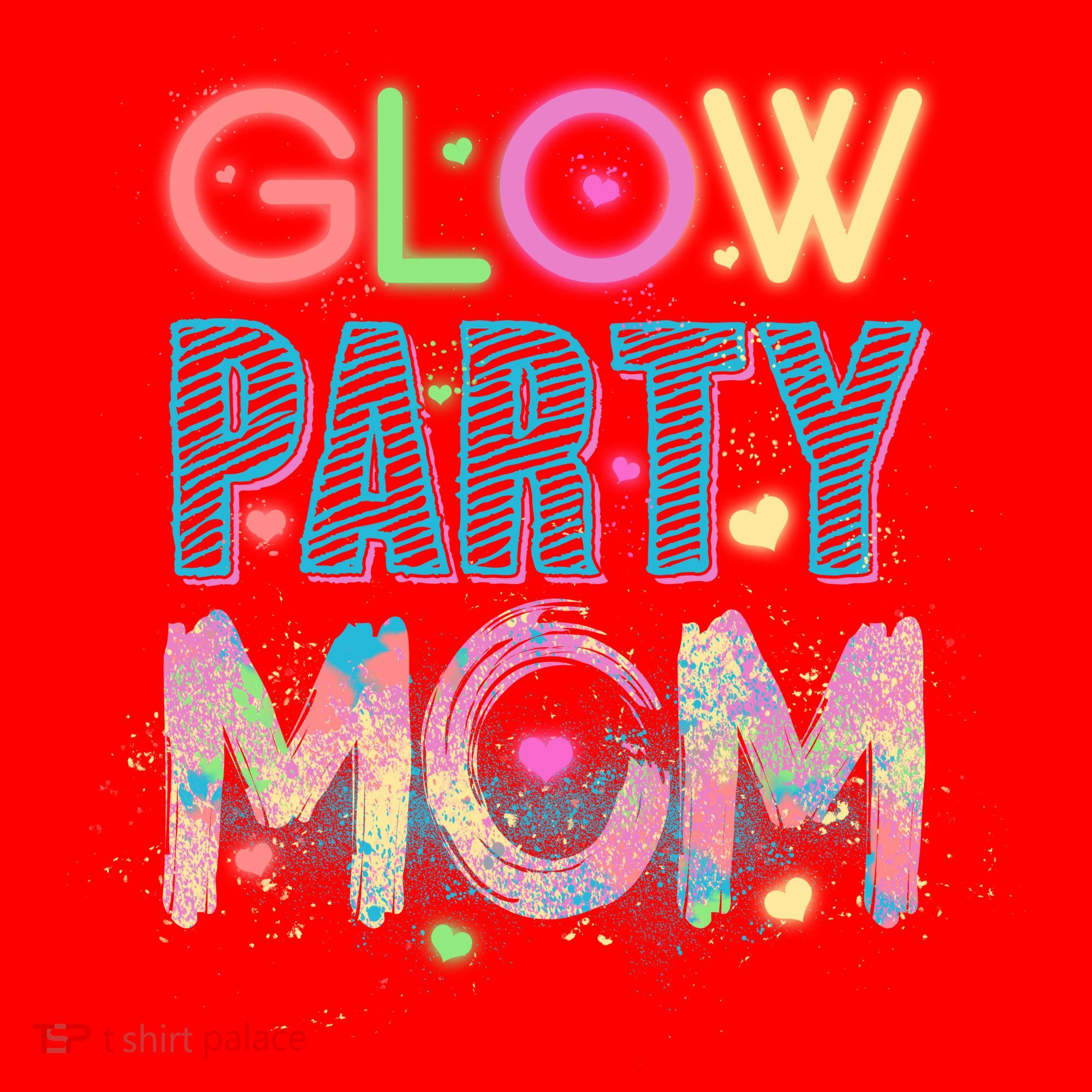 Funny Cute Glow Party Mom Santa Hat